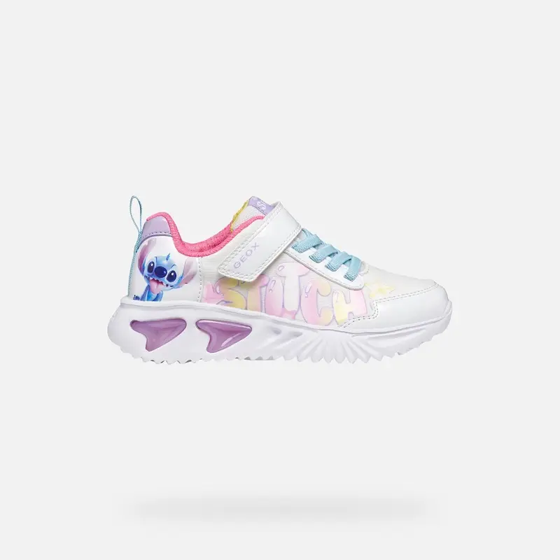 Scarpe Assister Bambina Bianco/multicolore