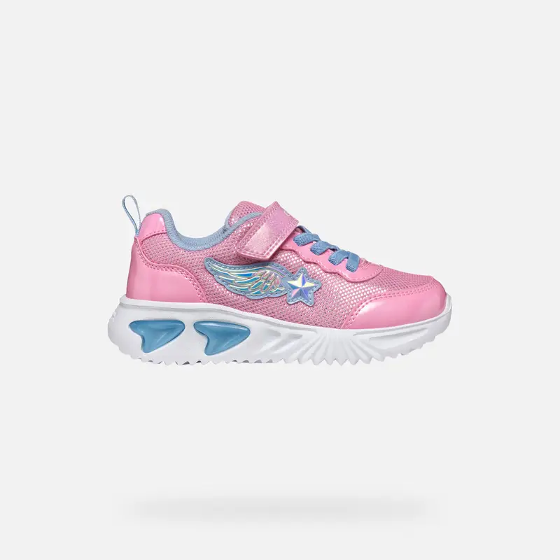 Scarpe Assister Bambina Rosa/azzurro Chiaro