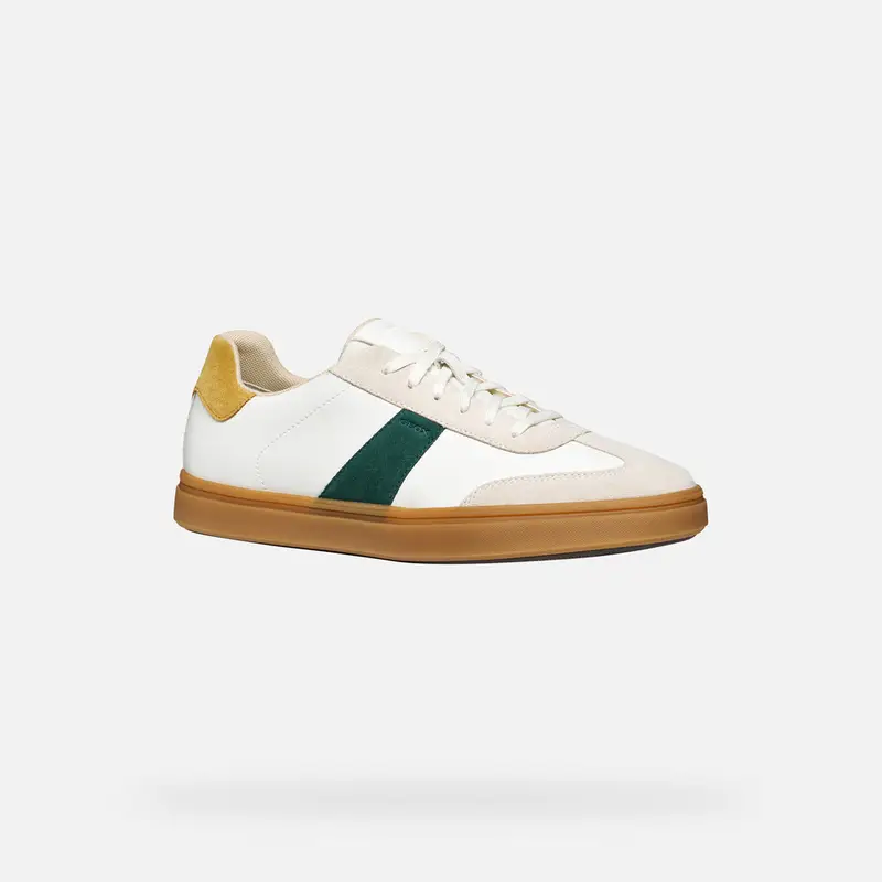 GEOX Scarpe Baltmoore Uomo Bianco/verde miniatura 2