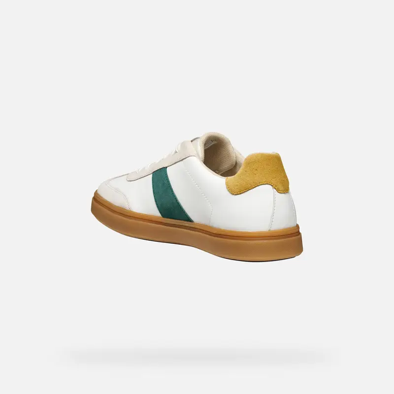 GEOX Scarpe Baltmoore Uomo Bianco/verde miniatura 3