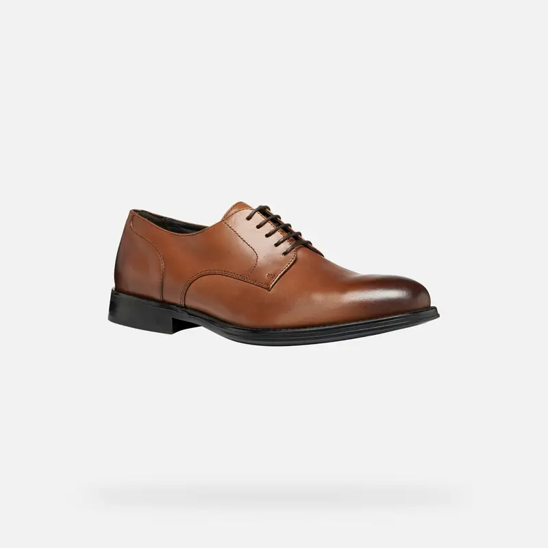 GEOX Scarpe Barberigo Uomo Cognac miniatura 2