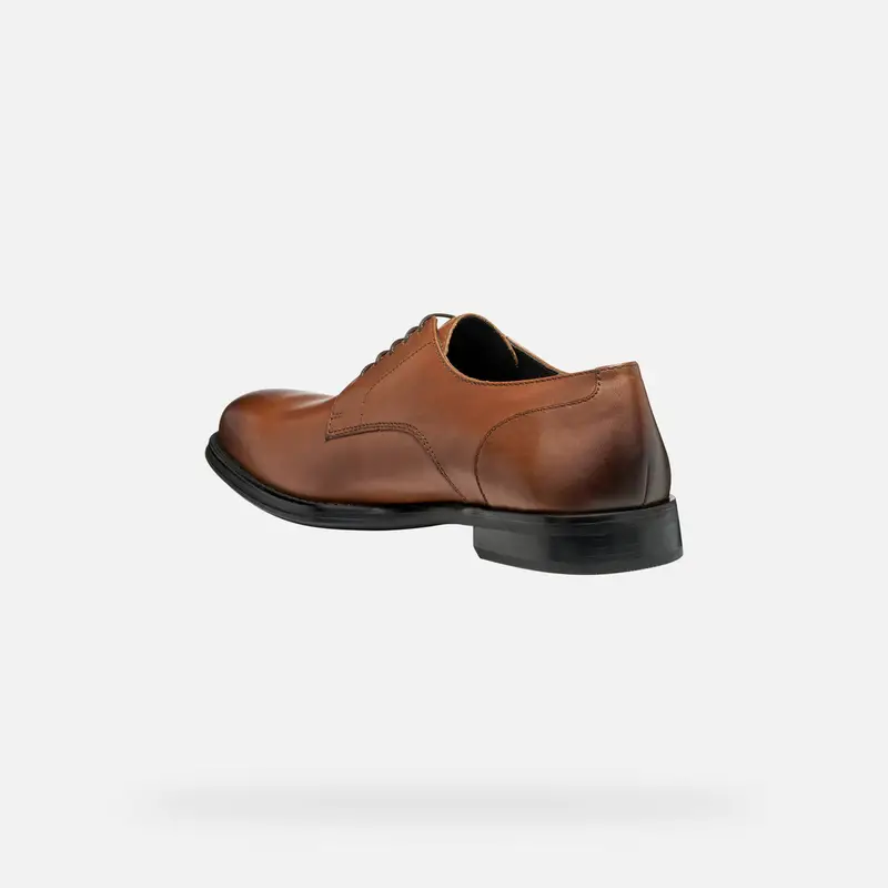 GEOX Scarpe Barberigo Uomo Cognac miniatura 3