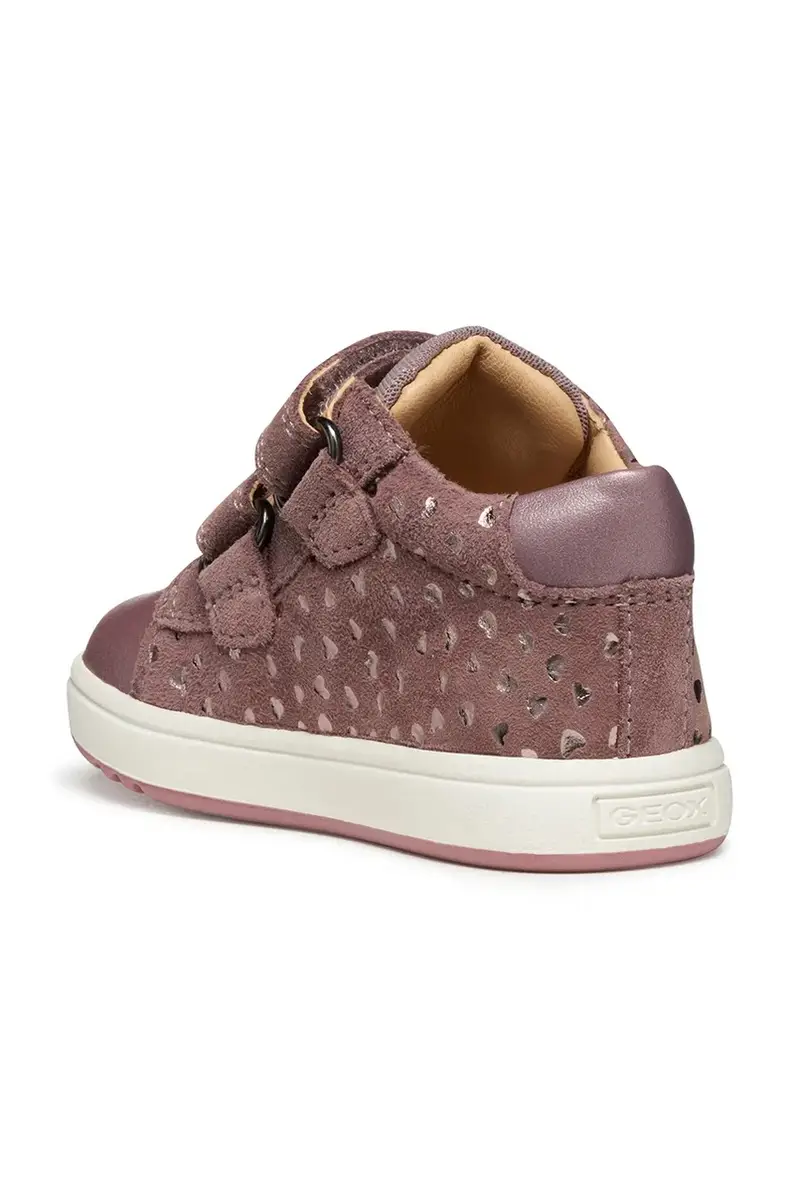 scarpe basse in pelle bambini BIGLIA colore rosa B044CC.007AK miniatura 4