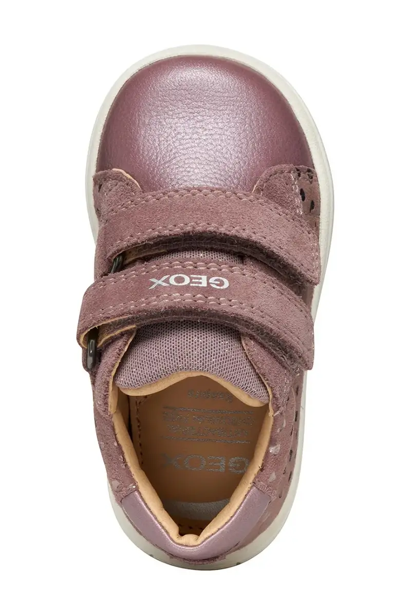 scarpe basse in pelle bambini BIGLIA colore rosa B044CC.007AK miniatura 5