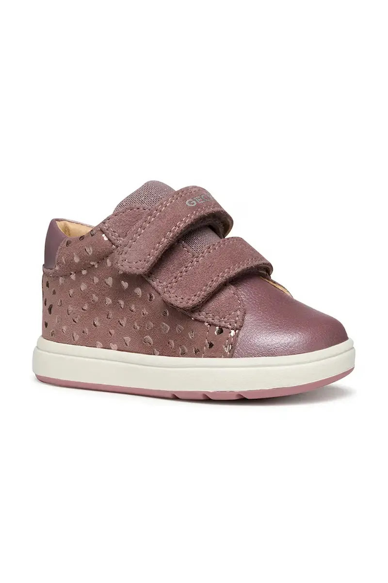 scarpe basse in pelle bambini BIGLIA colore rosa B044CC.007AK