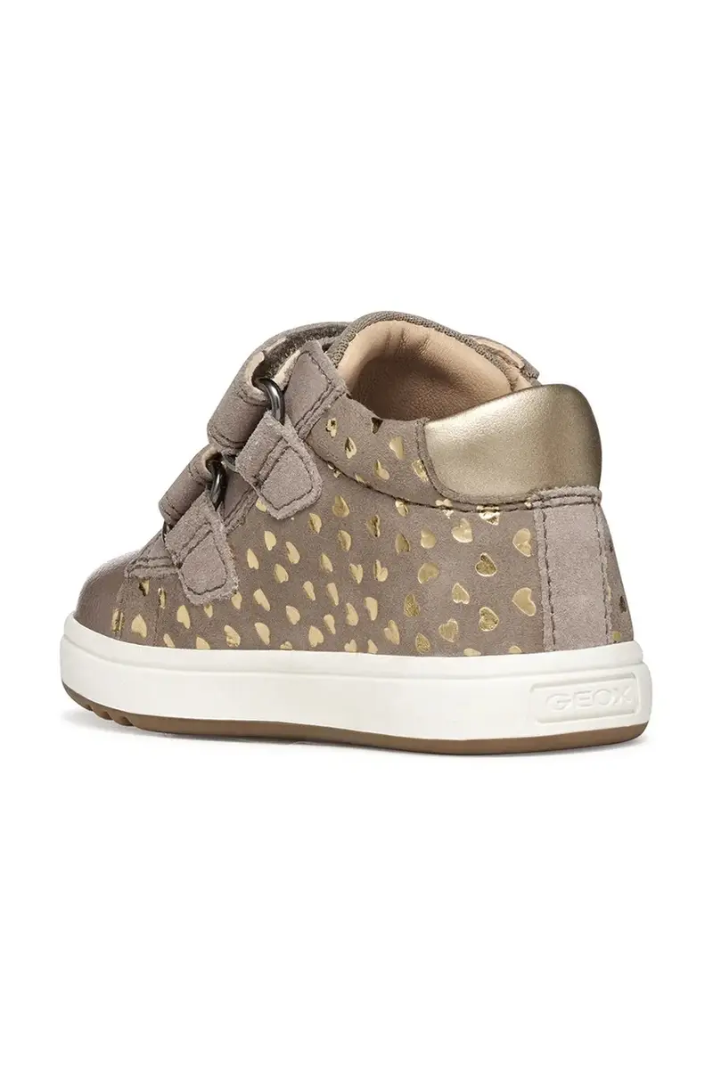 scarpe basse in pelle bambini BIGLIA colore rosa B044CC.007AK Beige miniatura 4