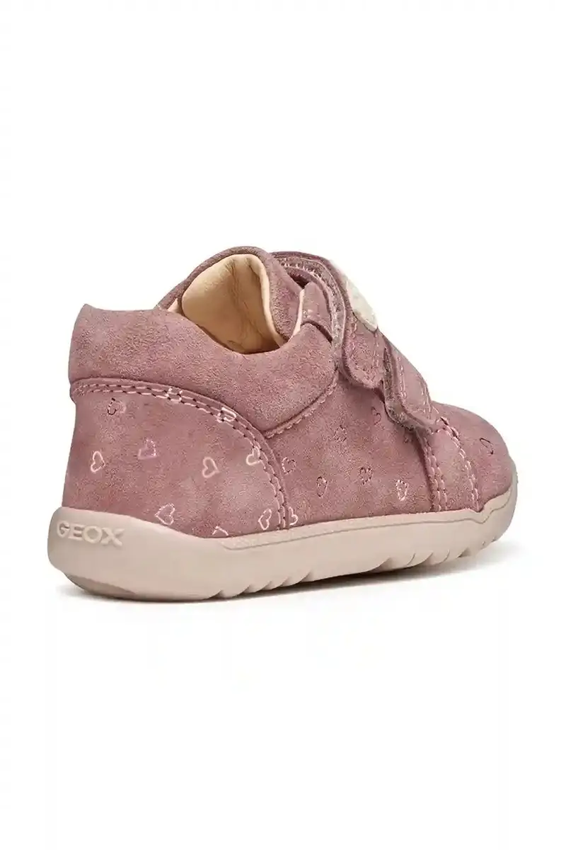 scarpe basse in pelle scamosciata bambini MACCHIA colore rosa B164PA.00721 miniatura 3