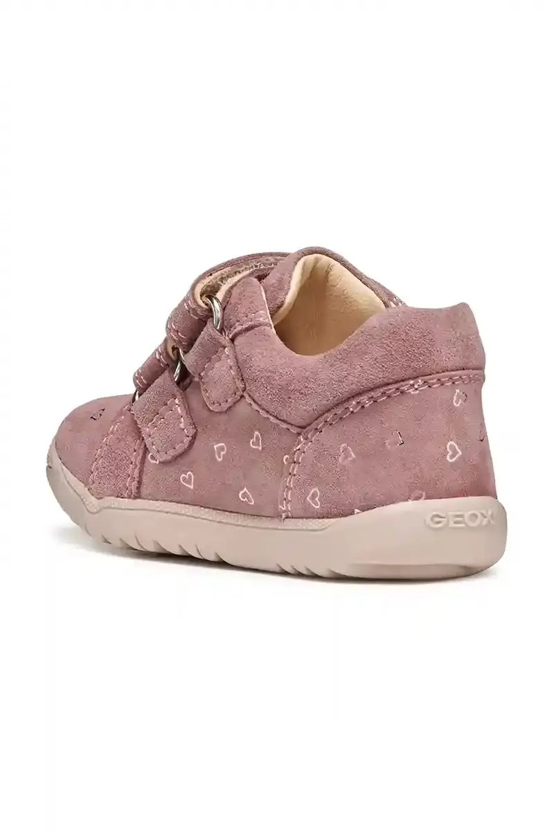 scarpe basse in pelle scamosciata bambini MACCHIA colore rosa B164PA.00721 miniatura 4