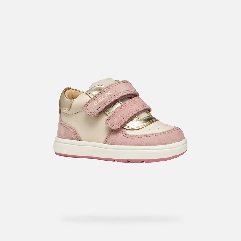 GEOX Scarpe Biglia Baby Avorio Chiaro/rosa Antico miniatura 2