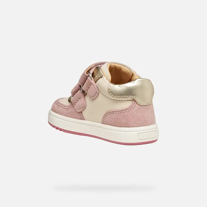 GEOX Scarpe Biglia Baby Avorio Chiaro/rosa Antico miniatura 3