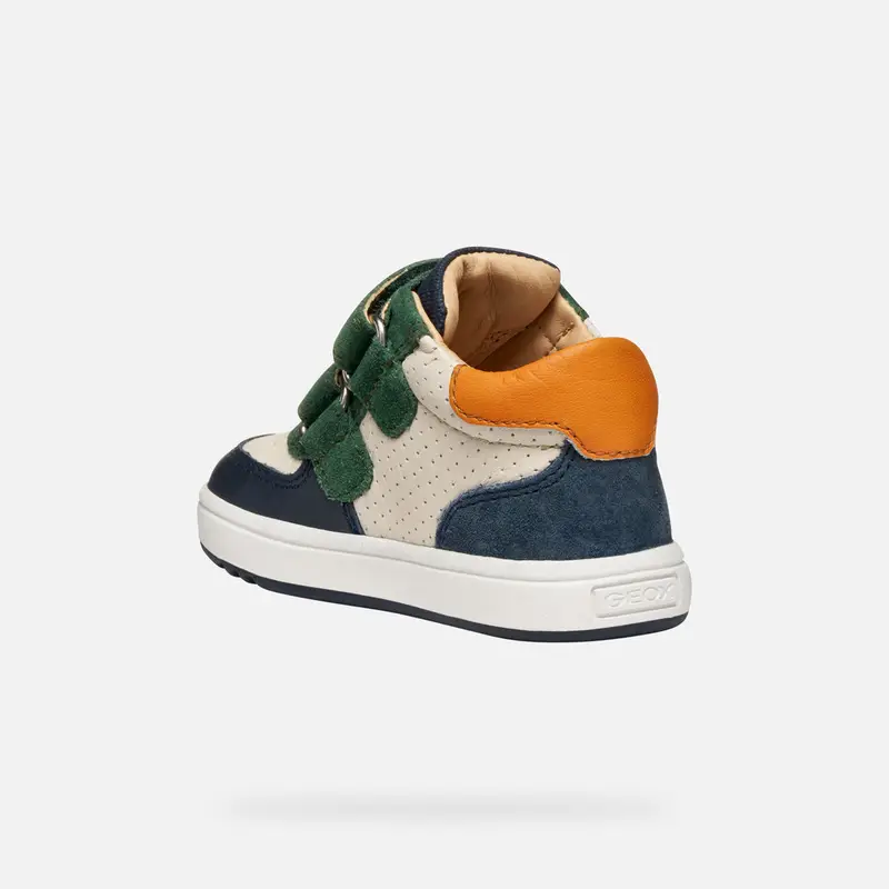 GEOX Scarpe Biglia Baby Beige/verde miniatura 3