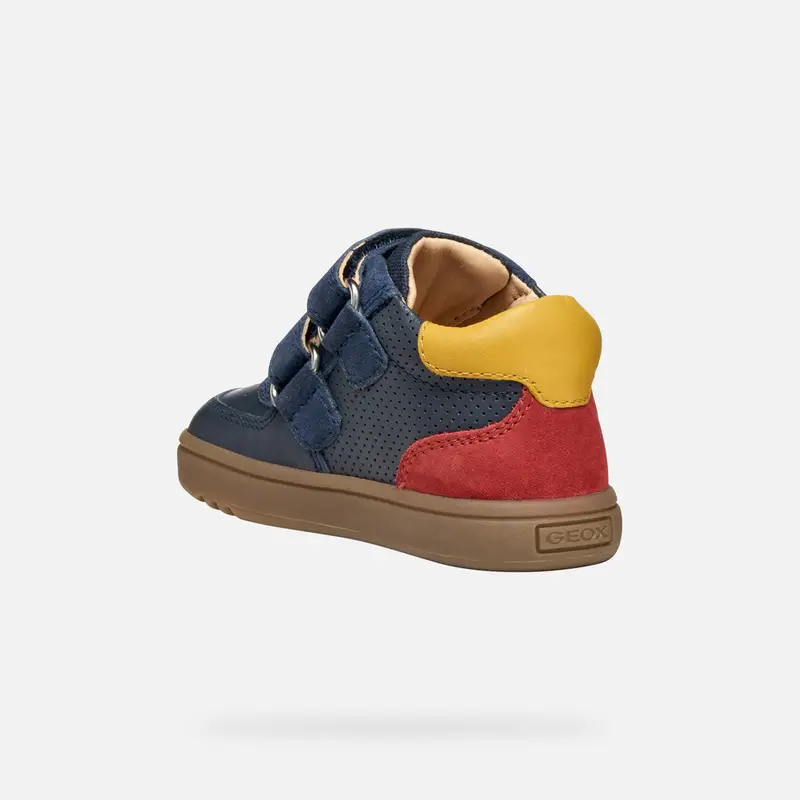 GEOX Scarpe Biglia Baby Blu Navy/rosso miniatura 3