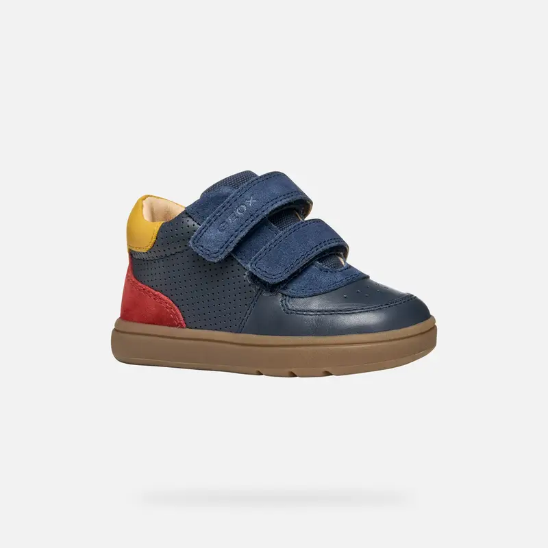 Scarpe Biglia Baby Blu Navy/rosso miniatura 3