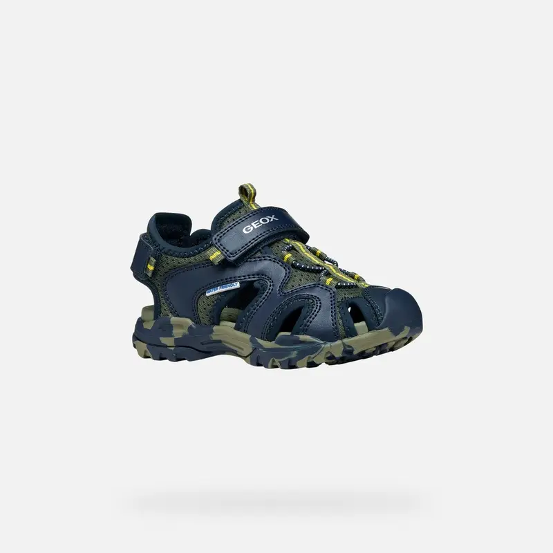 Scarpe Borealis Bambino Blu Navy/verde Militare miniatura 3