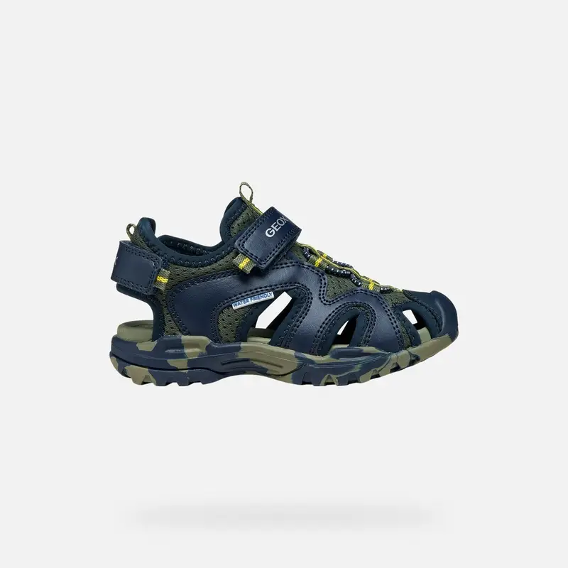 Scarpe Borealis Bambino Blu Navy/verde Militare