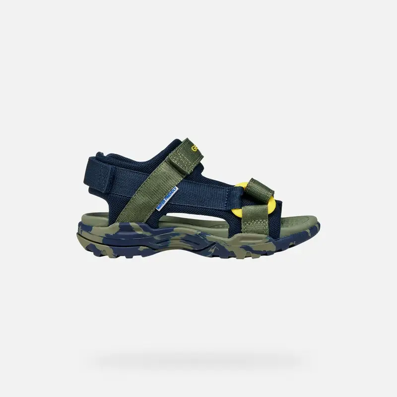 Scarpe Borealis Junior Blu Navy/verde Militare