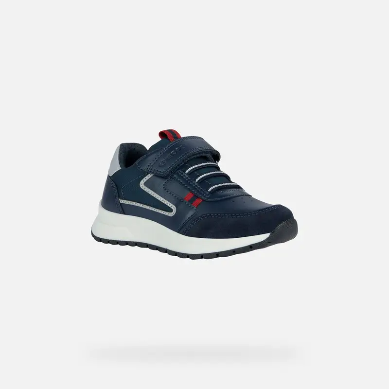 GEOX Scarpe Briezee Bambino Blu Navy/rosso Scuro miniatura 2