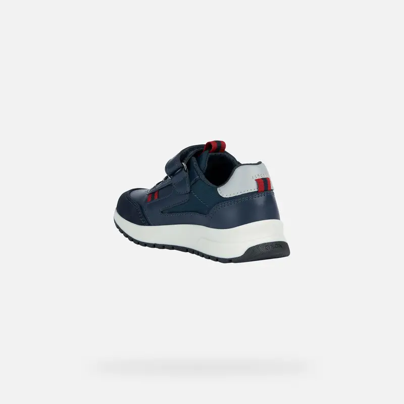 GEOX Scarpe Briezee Bambino Blu Navy/rosso Scuro miniatura 3