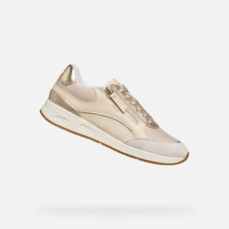 Scarpe Bulmya Donna Bianco Latte/oro Chiaro miniatura 2