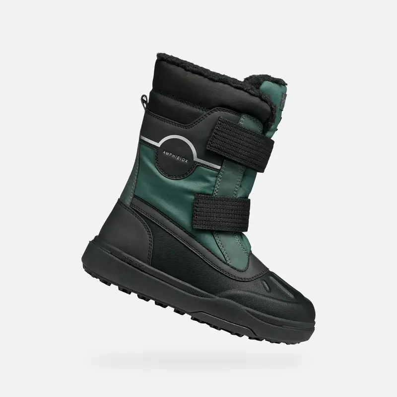 Scarpe Bunshee Pg Abx Junior Verde Militare/nero miniatura 2