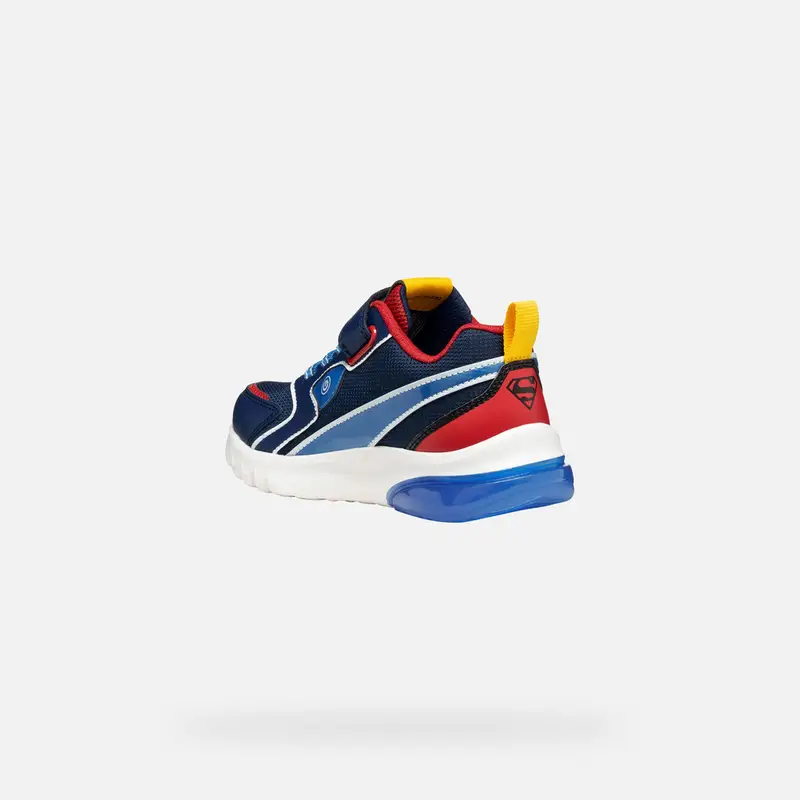 GEOX Scarpe Ciberdron Junior Blu/rosso miniatura 3