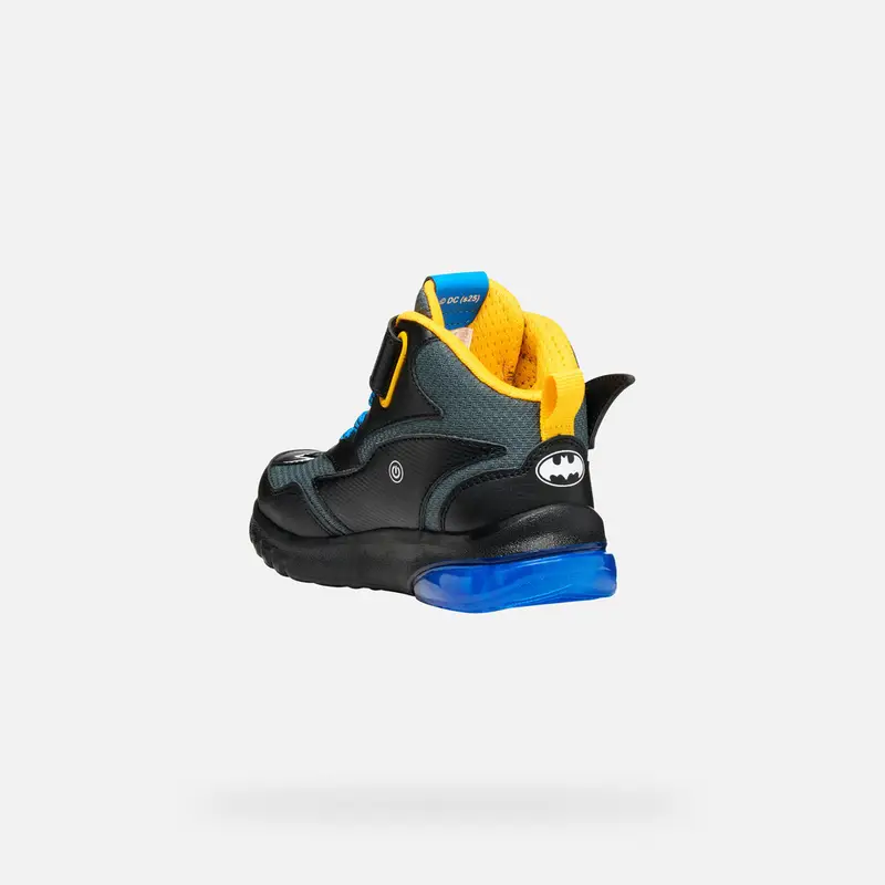 GEOX Scarpe Ciberdron Junior Nero/giallo miniatura 3