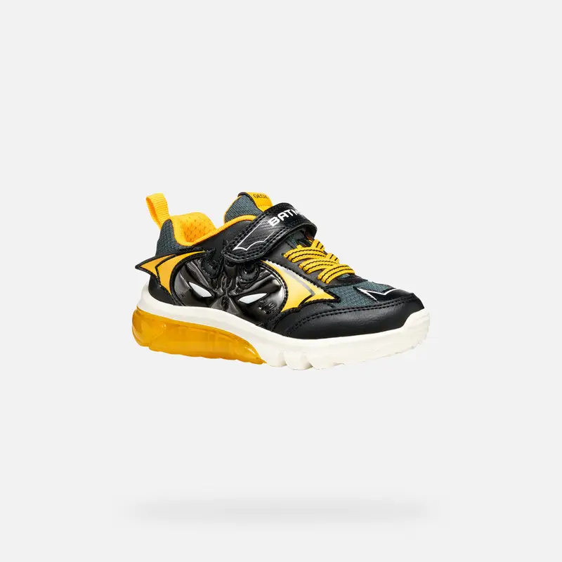 GEOX Scarpe Ciberdron Junior Nero/giallo miniatura 2