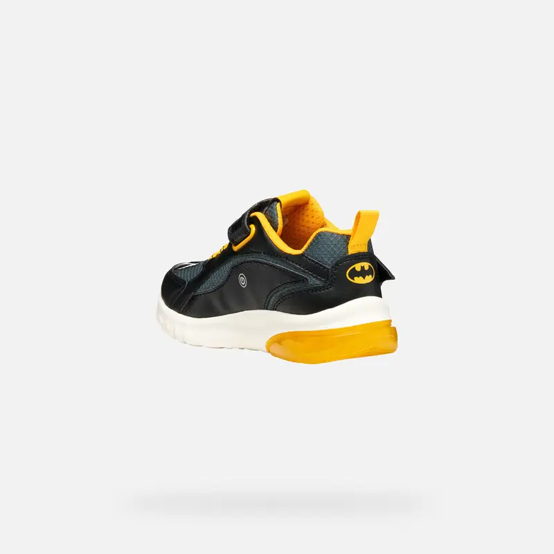 GEOX Scarpe Ciberdron Junior Nero/giallo miniatura 3