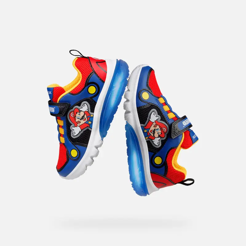 Scarpe Ciberdron Junior Royal Blu/rosso miniatura 3