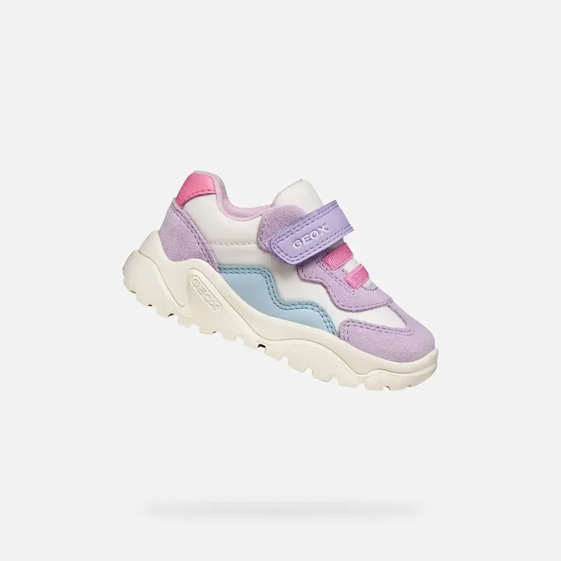 Scarpe Ciufciuf Baby Bianco Latte Latte/lilla miniatura 2