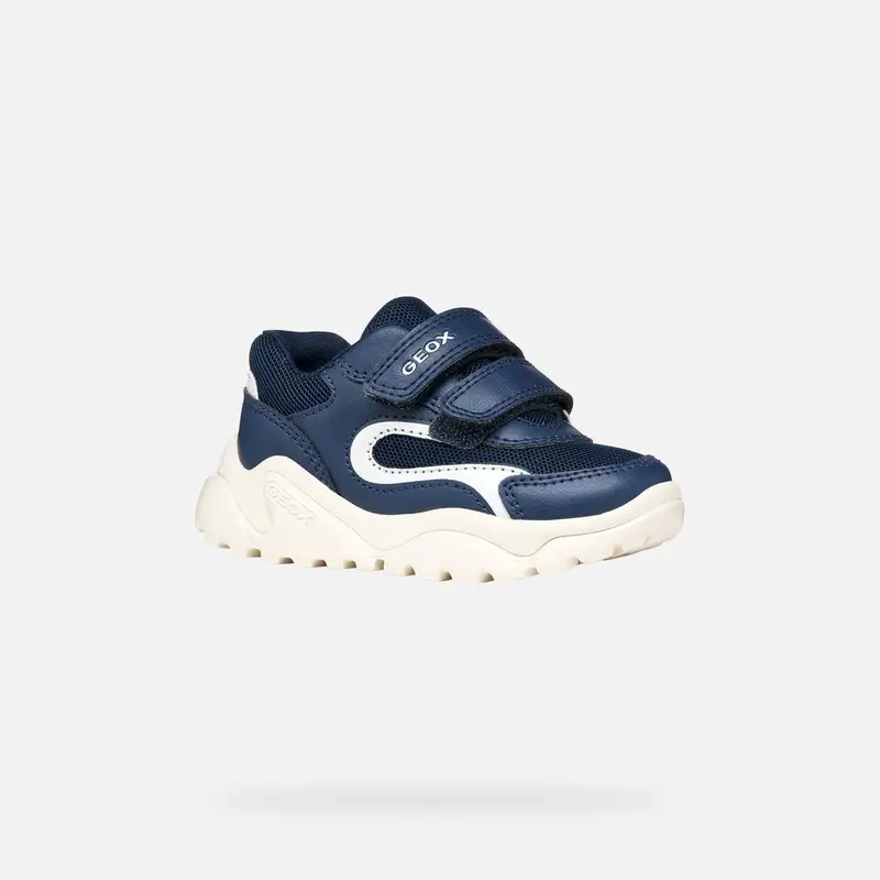 Scarpe Ciufciuf Bimbo Blu Navy Chiaro/bianco miniatura 3