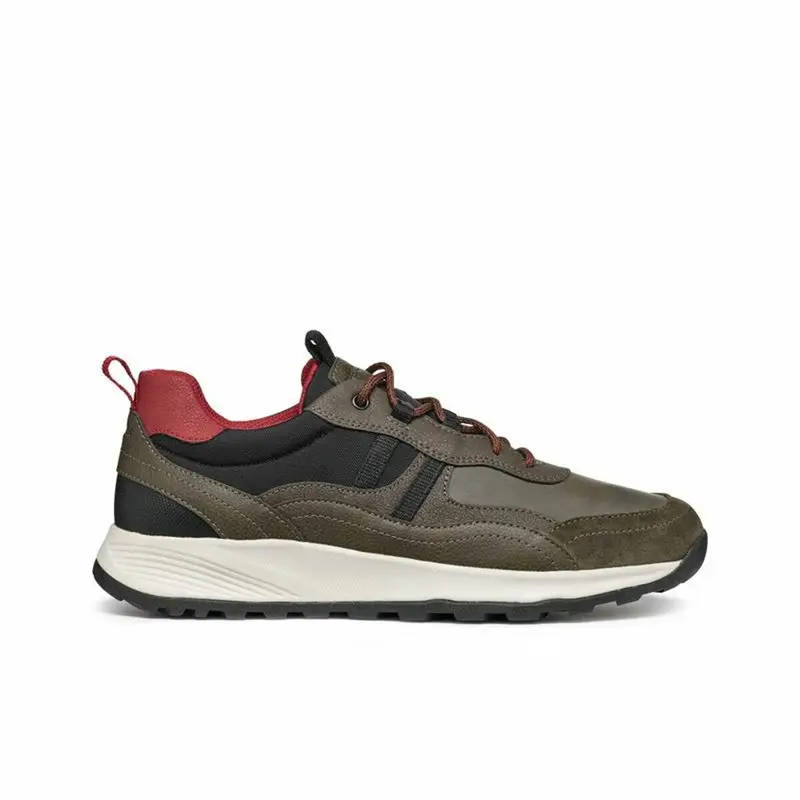 Scarpe da Tennis Casual Uomo Geox Terrestre Marrone | Geox Verde