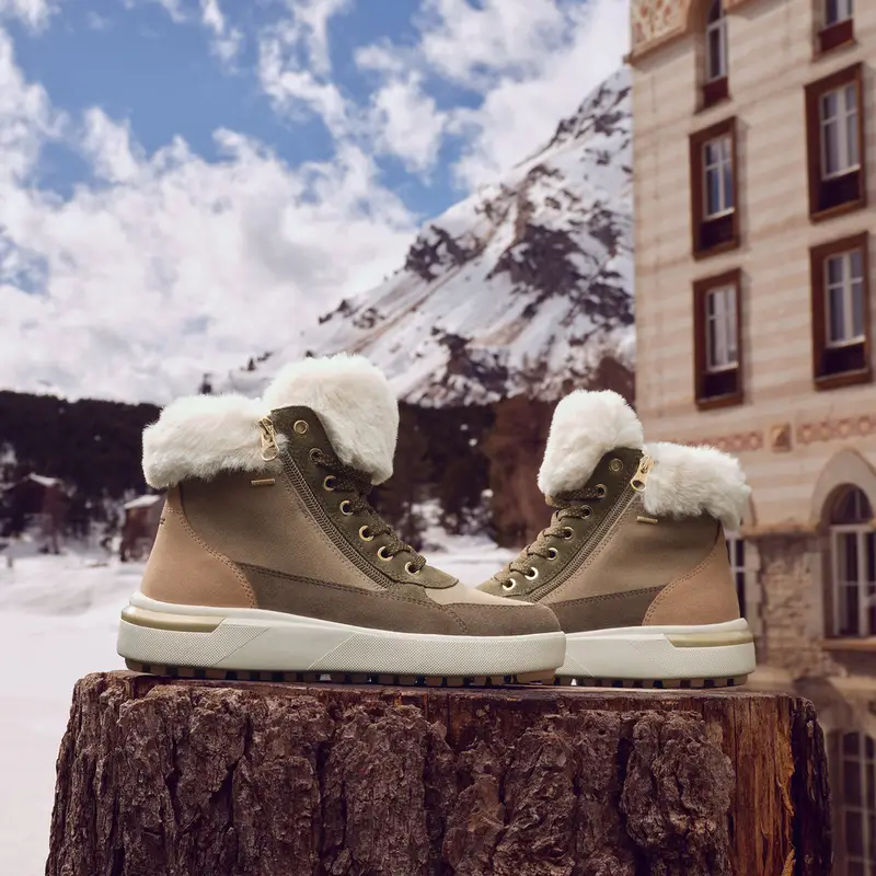 Scarpe Dalyla Abx Donna Verde Muschio/bianco miniatura 3