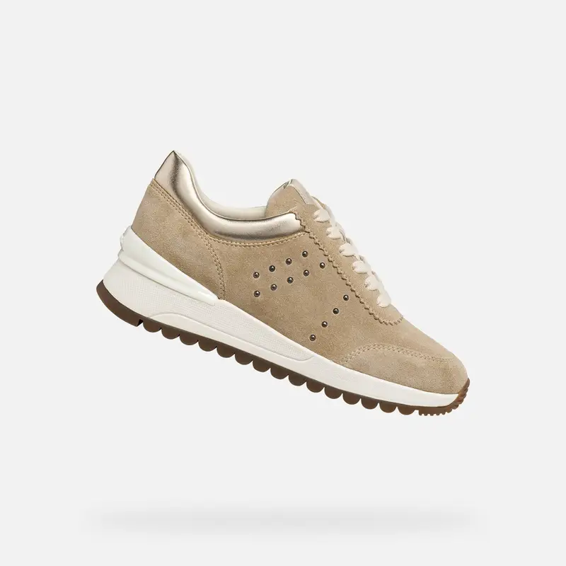 Scarpe Desya Donna Bianco Latte/oro Chiaro miniatura 2