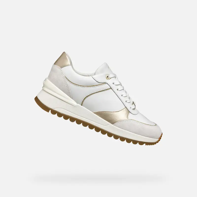 Scarpe Desya Donna Bianco/oro Chiaro miniatura 2