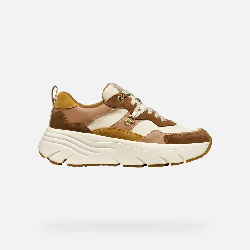 Scarpe Diamanta Donna Marrone/beige