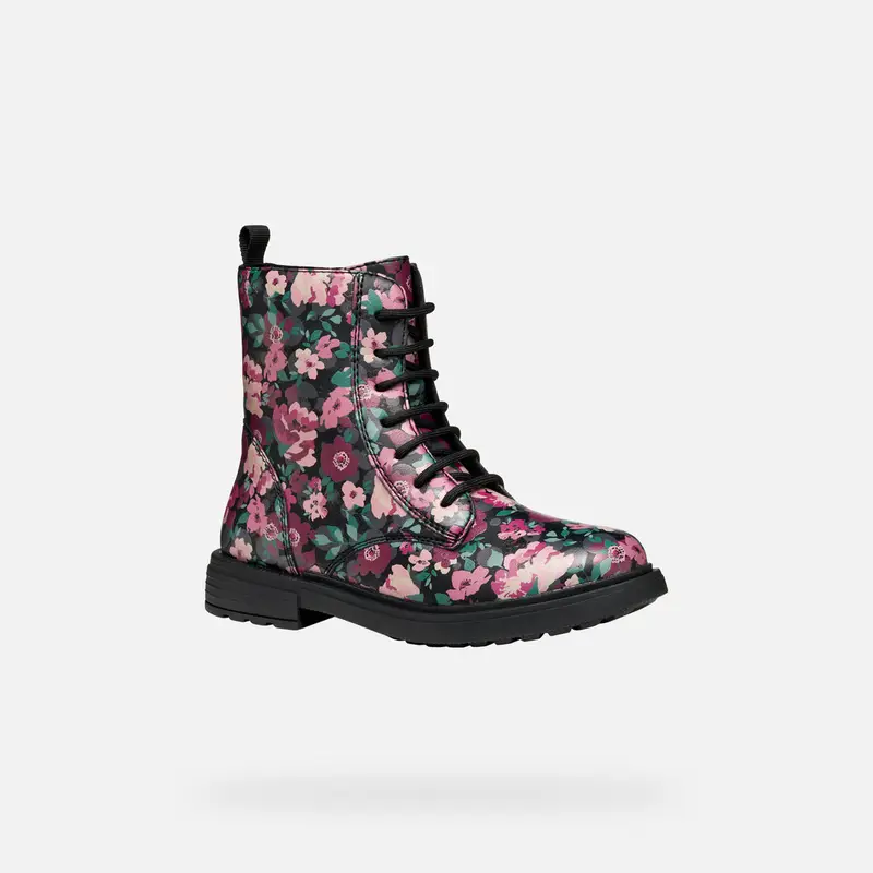 GEOX Scarpe Eclair Bambina Nero/rosa miniatura 2