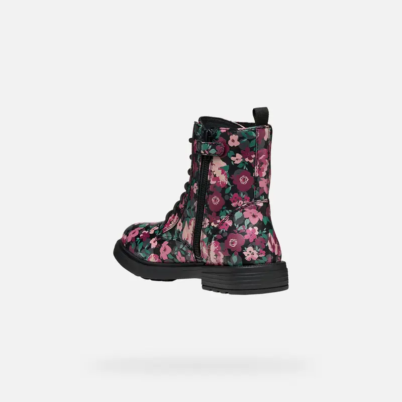 GEOX Scarpe Eclair Bambina Nero/rosa miniatura 3