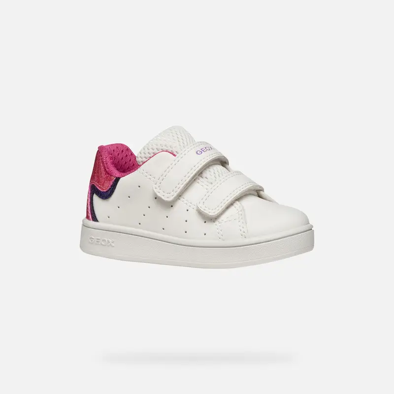 GEOX Scarpe Eclyper Baby Bianco/fucsia miniatura 2