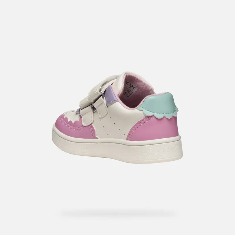 GEOX Scarpe Eclyper Baby Bianco/rosa Scuro miniatura 3