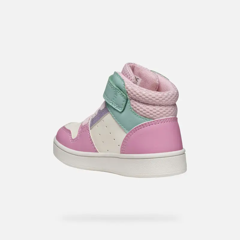 GEOX Scarpe Eclyper Baby Bianco/rosa Scuro miniatura 3