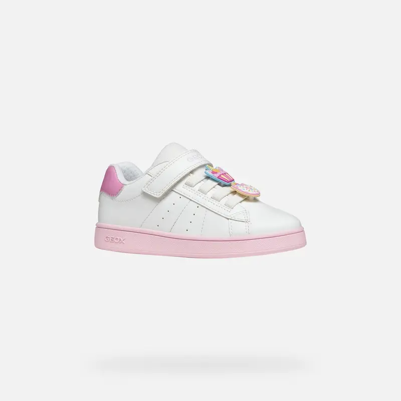 Scarpe Eclyper Bambina Bianco/rosa Scuro miniatura 3