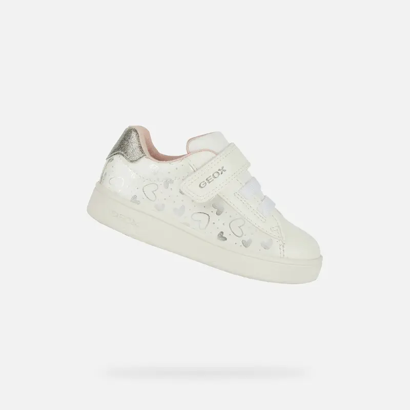 Scarpe Eclyper Bimba Bianco/argento miniatura 2