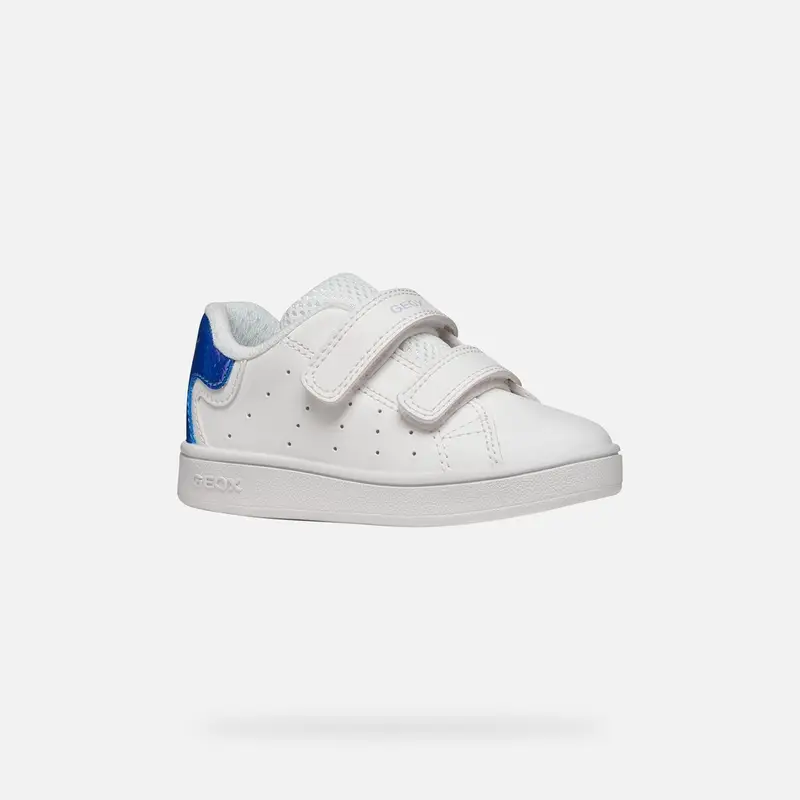 Scarpe Eclyper Bimba Bianco/bluette miniatura 3