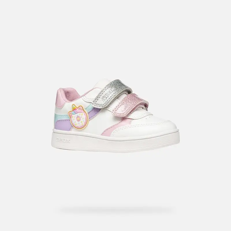 Scarpe Eclyper Bimba Bianco/lilla Chiaro miniatura 3