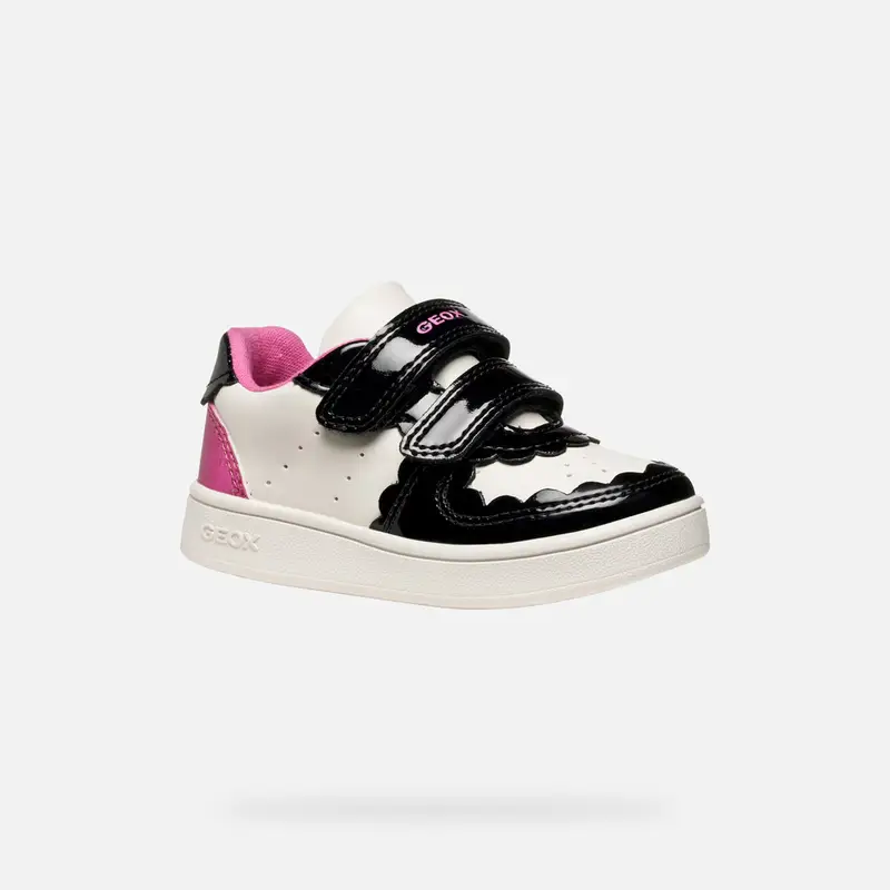 GEOX Scarpe Eclyper Bimba Bianco/nero miniatura 2