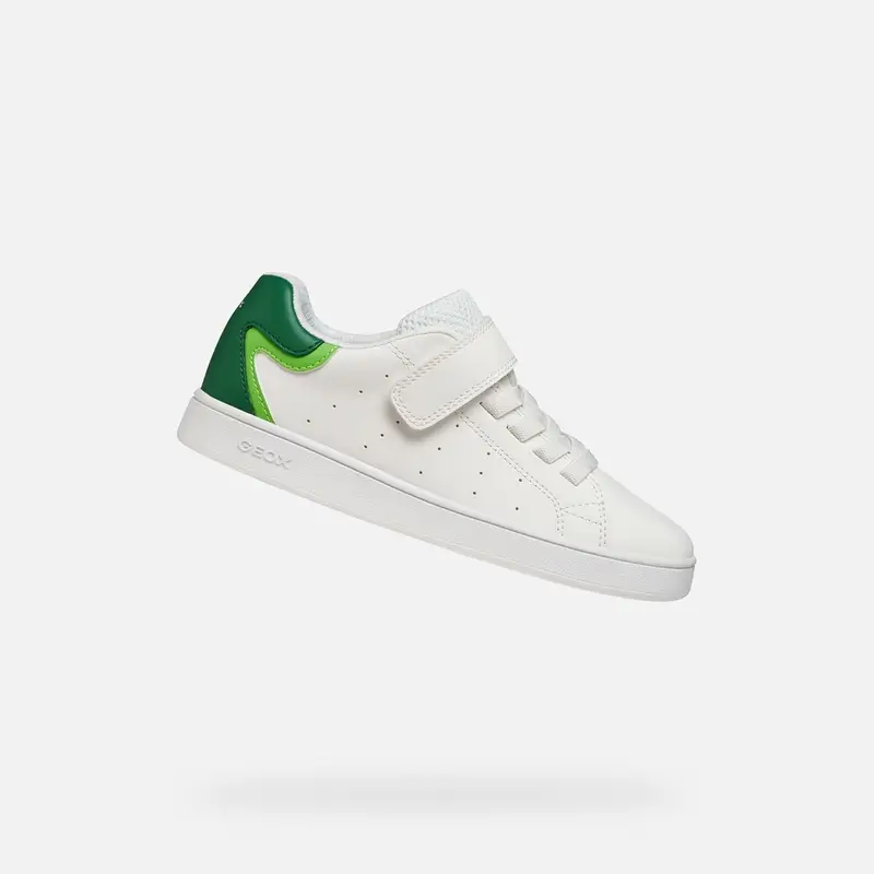 Scarpe Eclyper Junior Bianco/verde miniatura 2