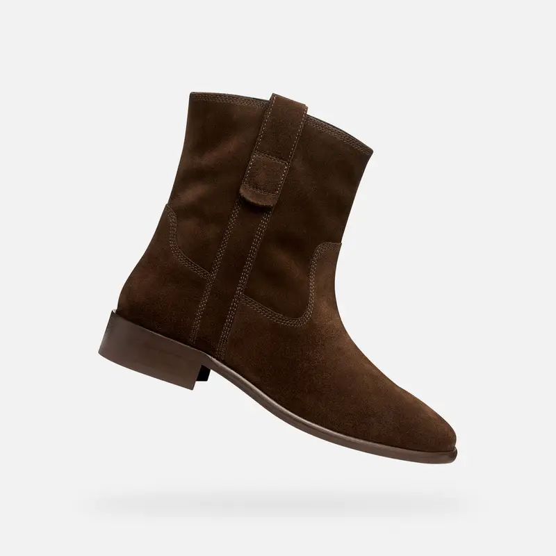 Scarpe Eliebeth Donna Marrone Scuro miniatura 2