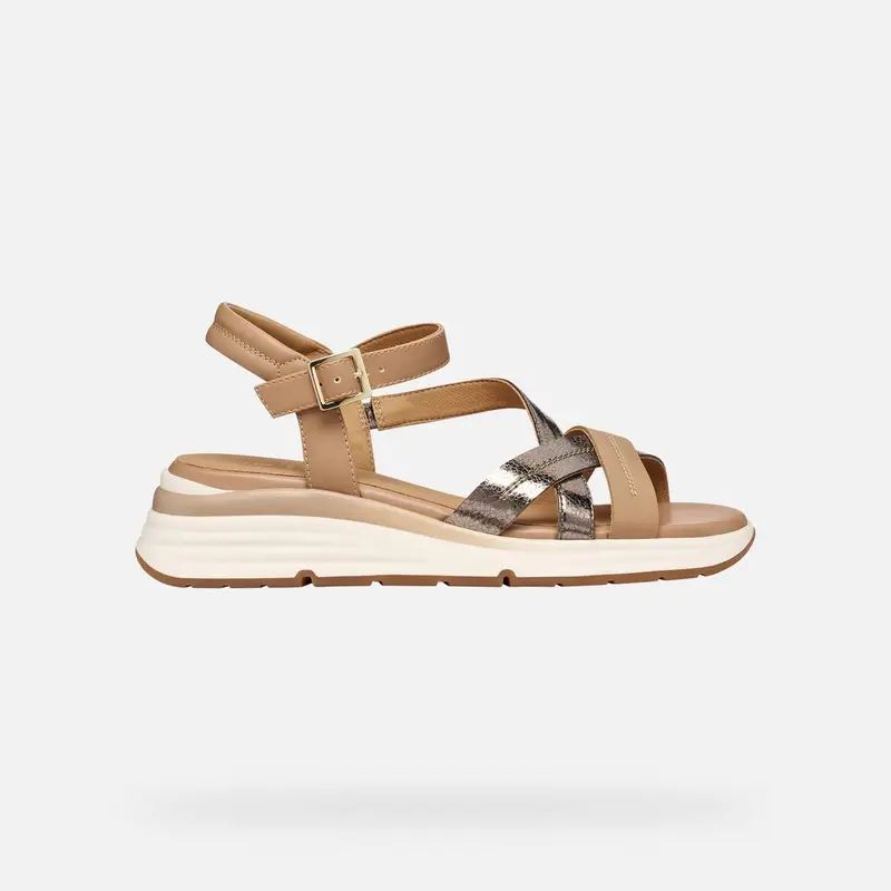 Scarpe Elowynne Donna Beige Scuro/beige