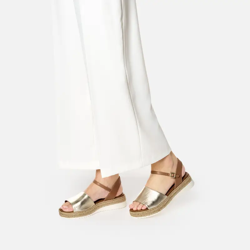 GEOX Scarpe Eolie Donna Oro Chiaro/tabacco miniatura 2